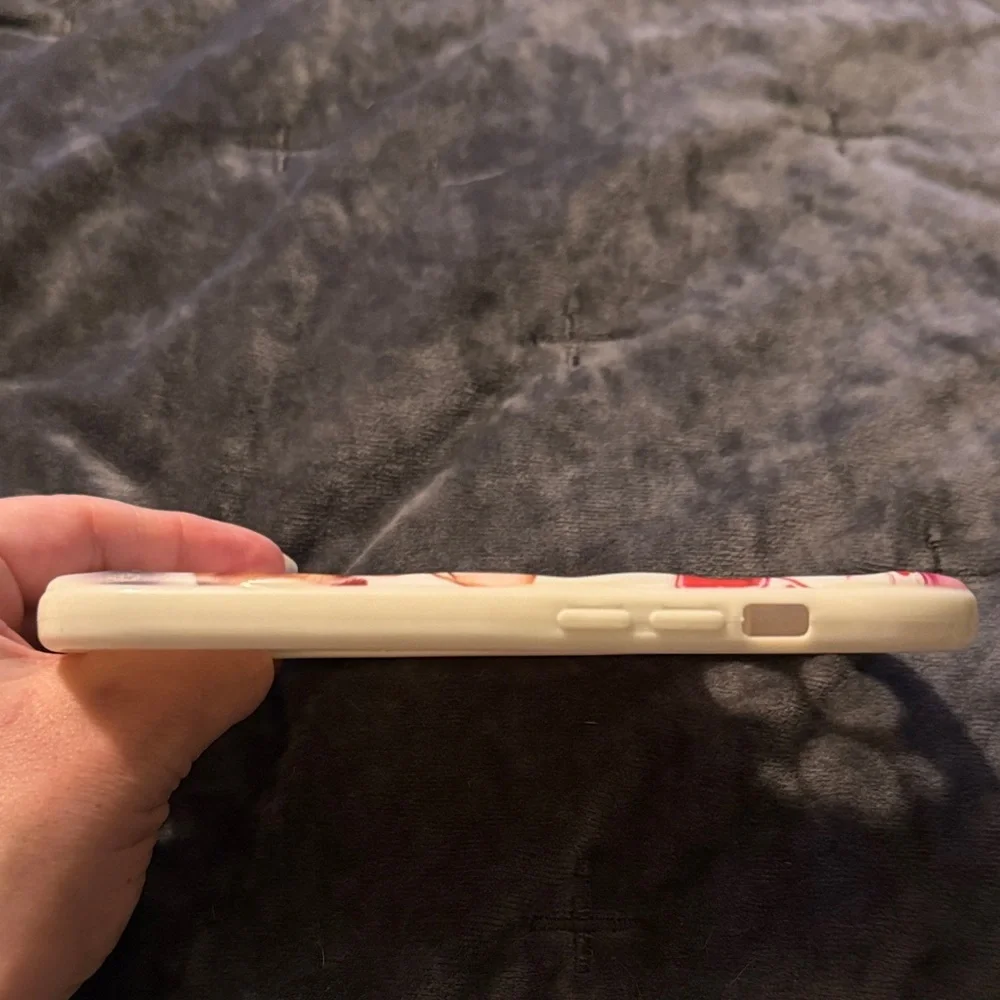 Corgi Heart Balloon Phone Case - Pink and White - Picture 4 of 5
